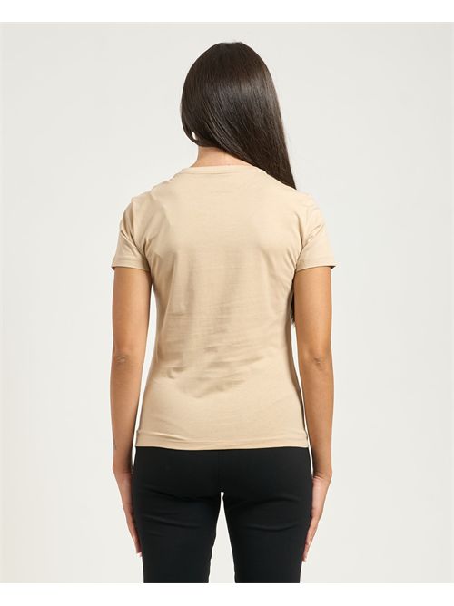T-shirt donna EA7 con loghi strass EMPORIO ARMANI EA7 | 7W000521-AF12503U1046